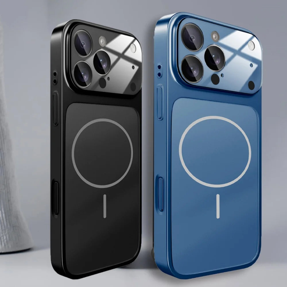 Original Glass Nano Matte Case For iPhone 17 Air 16 15 14 13 Pro Max 1