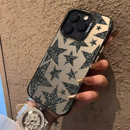 Luxury INS Star Phone Case For iPhone 16 Pro Max 17 13 11 15 14 12 17