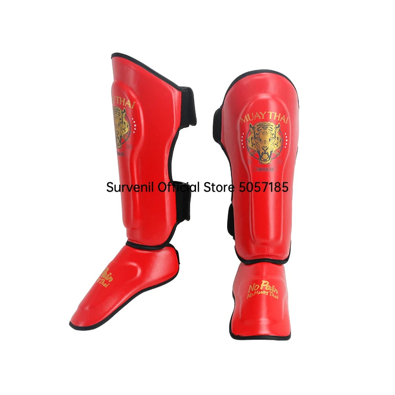 Shin Guards Kickboxing Muay Thai Leg Instep Protection Pads Men