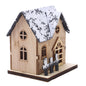 Christmas House Cottages DIY Toys Ornament Landscape Decor