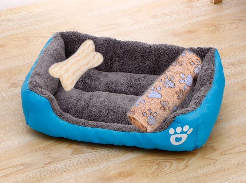 Pet Large Dog Bed Warm House Candy-colored