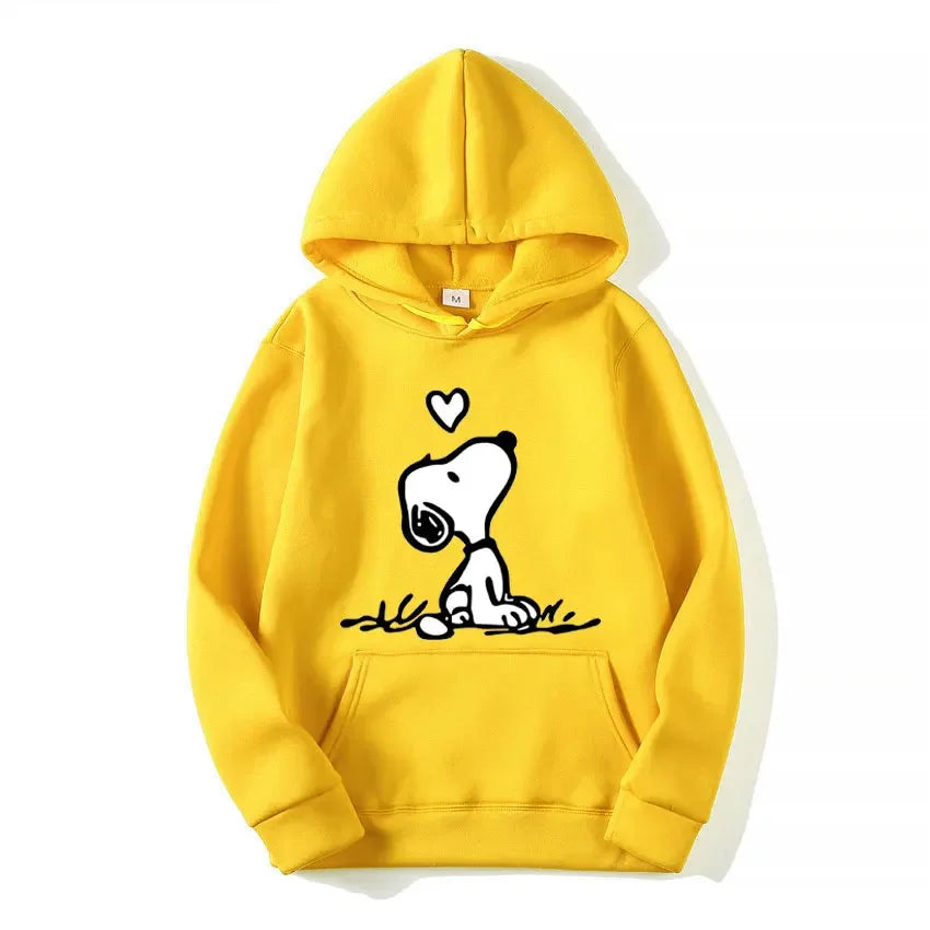 American Cartoon Comics Snoopy Hoodie Women Man