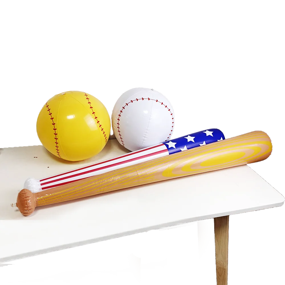 Inflatable Baseball Baseball Bat Inflate Beach Baseball Sport Baseball
