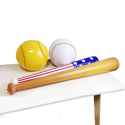 Inflatable Baseball Baseball Bat Inflate Beach Baseball Sport Baseball
