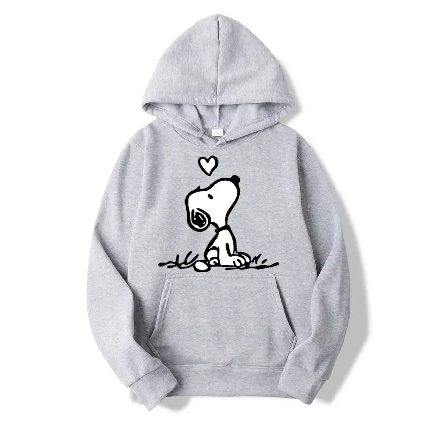 American Cartoon Comics Snoopy Hoodie Women Man