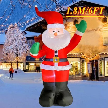 Christmas Decorations Model Built-in LED Lights Inflatable Toys Ornament