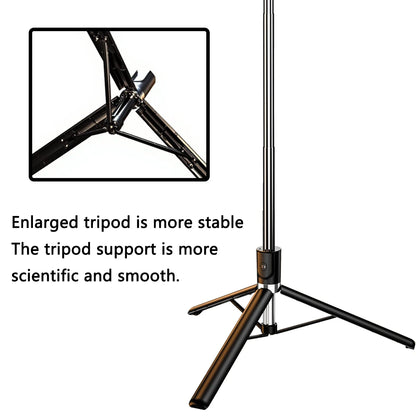 Portable Telescopic Bluetooth Selfie Stick for Live Streaming
