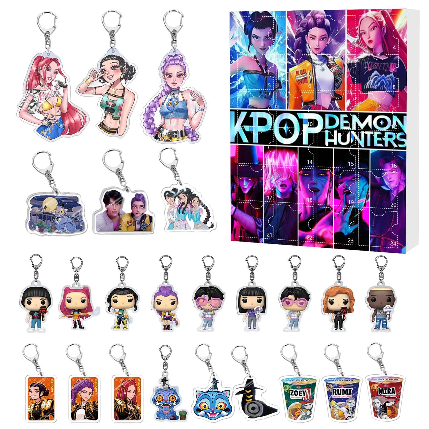 New Kpop Demon Hunters Advent Calendar K Pop Demon HunterS