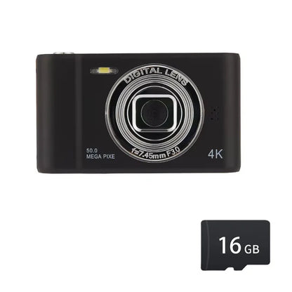 4K Digital Camera Travel Selfie Camara 50 Megapixels