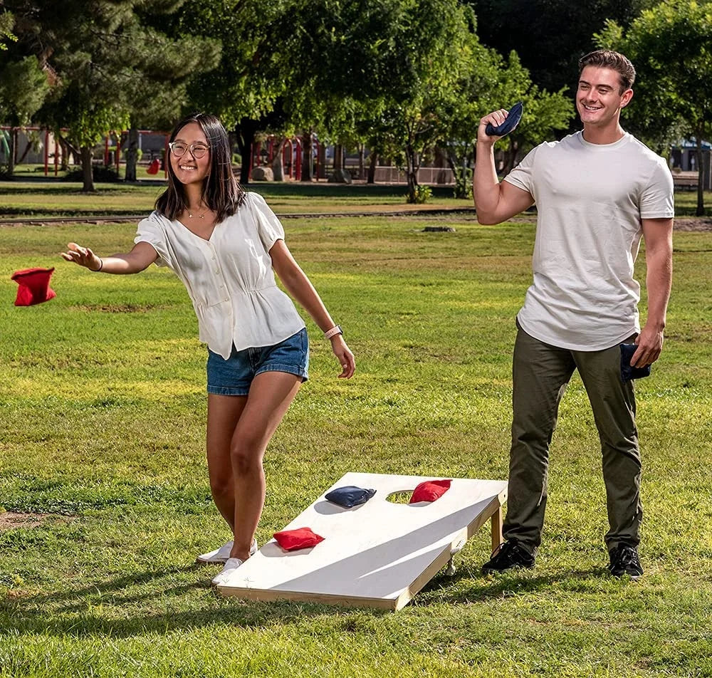 Solid Wood Premium Cornhole Game Board