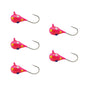 Tungsten Ice Jigs Glow Tungsten Ice Fishing Lure Jigs