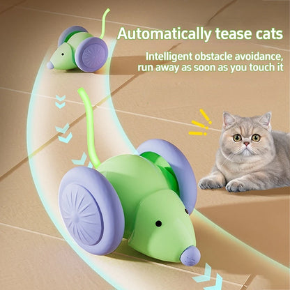 Pet Toys Interactive Cat Toy Electric Mouse Car Automatic Teaser