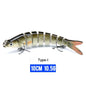 VTAVTA 10/14cm Sinking Wobblers Fishing Lures Jointed