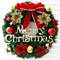 Christmas Decoration Handmade Simulation Christmas Wreath