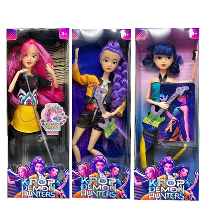 HOT Doll Toys Kpop Demon Hunters Action Figure Toy Rumi Mira Zoey