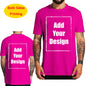 Custom T Shirt for Men Front Back Print