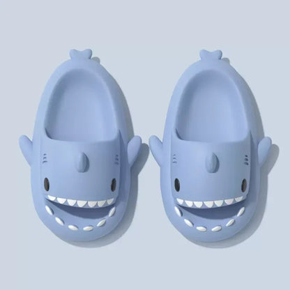 Men Shark Slippers Summer Women Slides Home Bathroom Flip