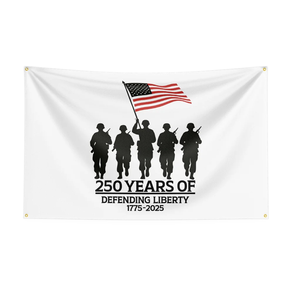 US 250th Anniversary 1776 2026 Semiquincentennial Flag,