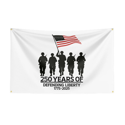 US 250th Anniversary 1776 2026 Semiquincentennial Flag,