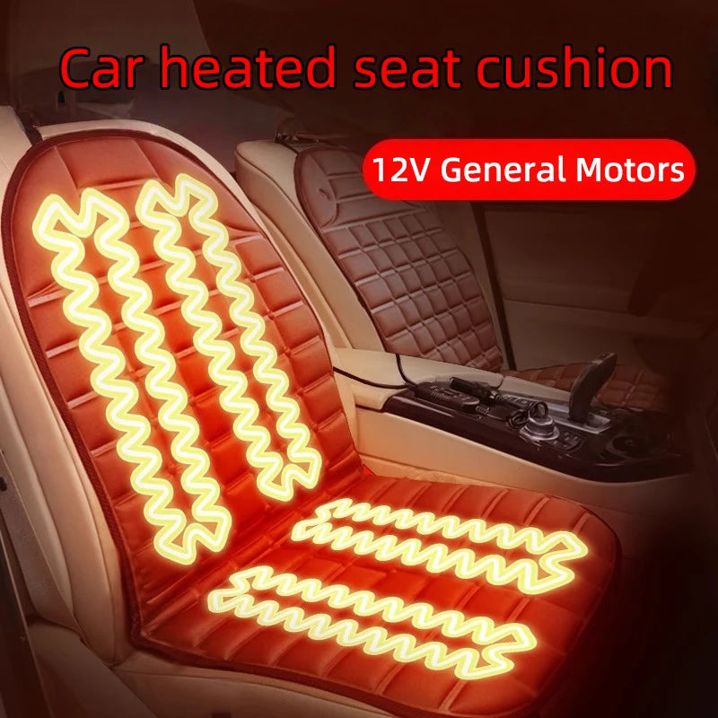 Car heating seat cushion, car winter seat, electric heat
