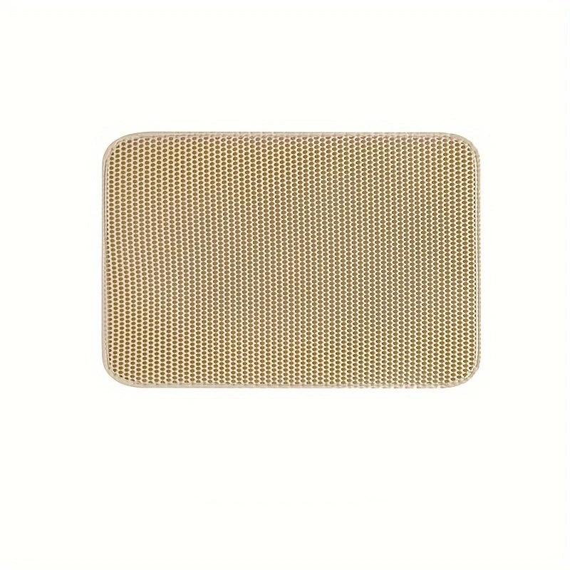 1Pc Large Size Cat Litter Mat-Advanced Honeycomb Double Layer