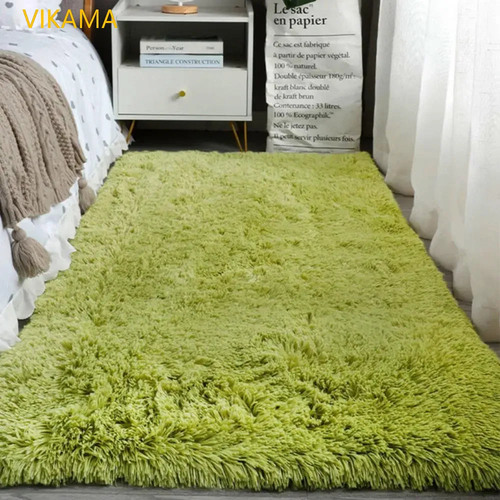 VIKAMA Silk wool Solid Colour Living Room Bedroom