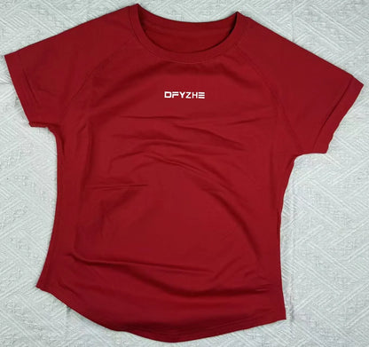 DFYZHE round neck breathable short sleeved+long pants