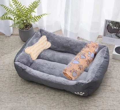 Pet Large Dog Bed Warm House Candy-colored