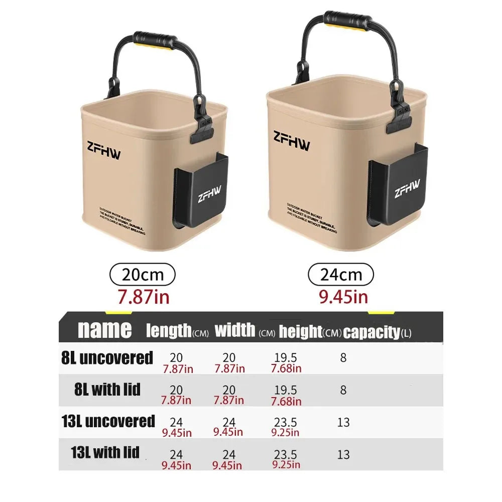 Bucket All for Fishing Stuff Fishing Supplies