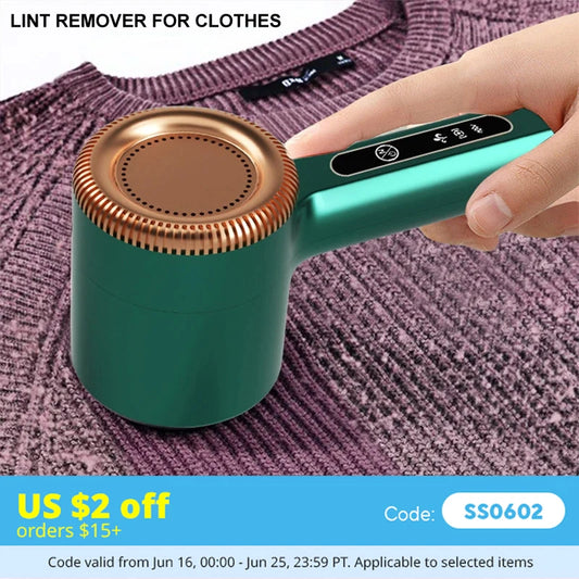Lint Remover For Clothes Usb Electric Rechargeable