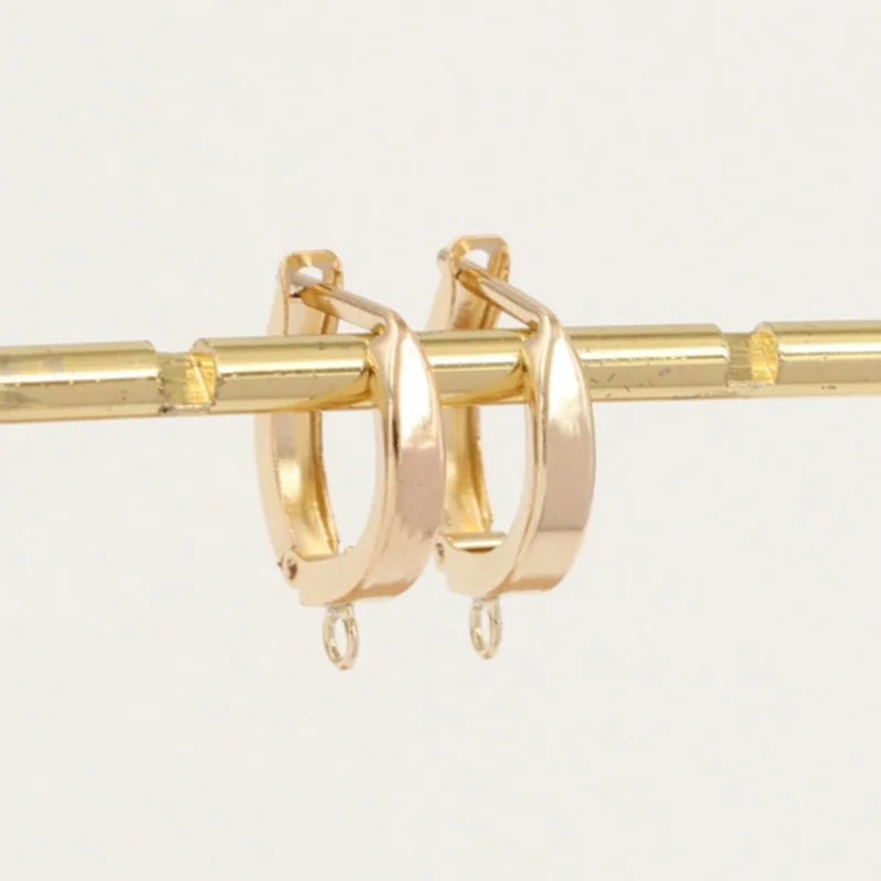 14K Gold Filled Earrings 12mm Horseshoe Huggie Earring