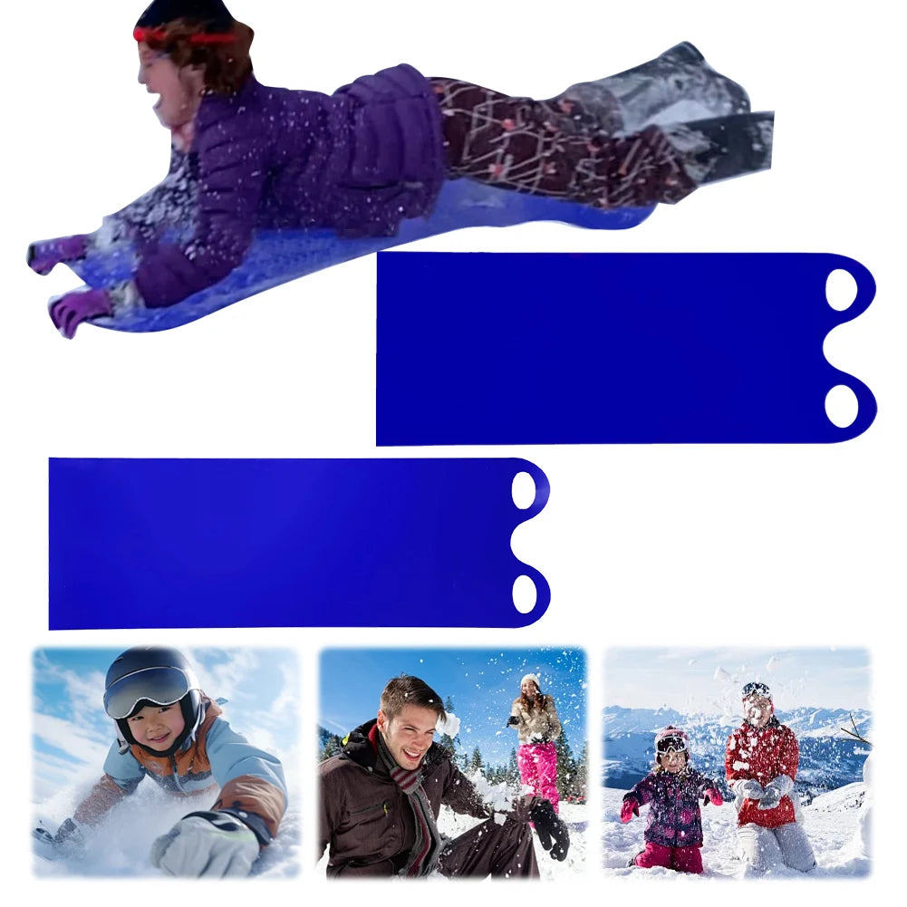 Roll Up Snow Sled Foldable Snowboard Portable Snow Slider