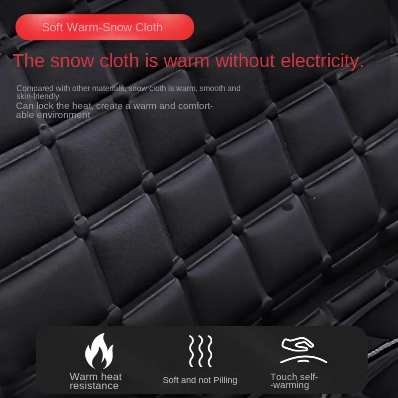 Car heating seat cushion, car winter seat, electric heat