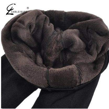 8 Colors S-XXL Winter Warm Leggings Women High Waist