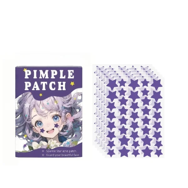 40pcs pieces of multi-color star acne patches, .