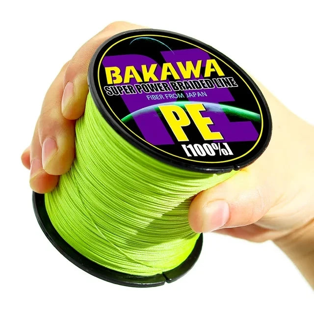 BAKAWA  4 Strands Braided Fishing Lines Multifilament Pesca