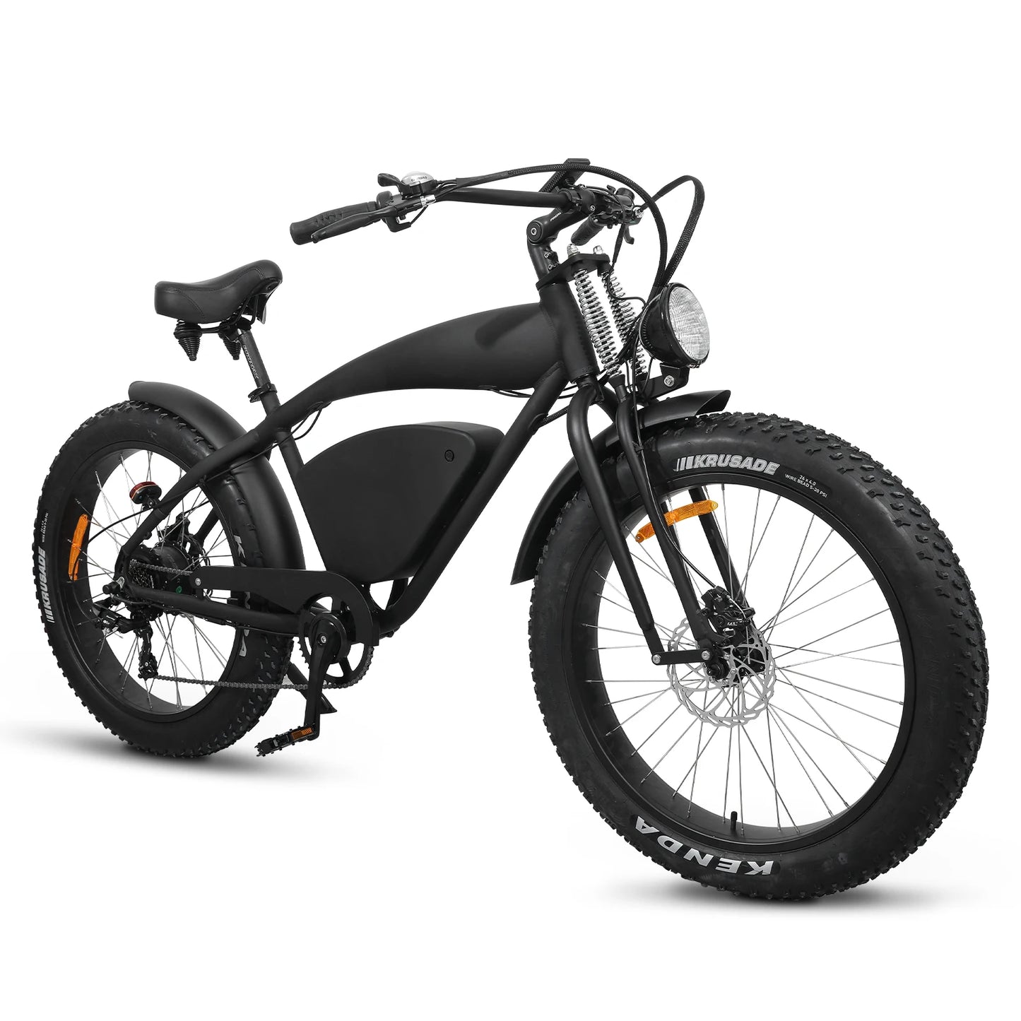 Electric Mountain Bike 48V 37MPH All-Terrain Fat Tire E-Bike,
