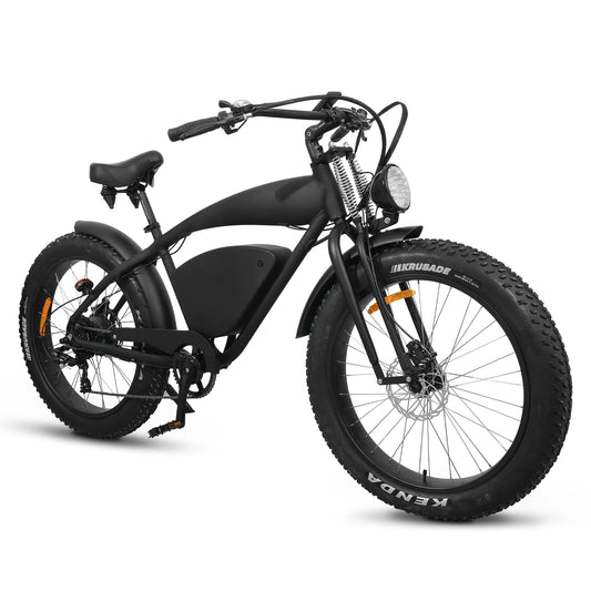 Electric Mountain Bike 48V 37MPH All-Terrain Fat Tire E-Bike,