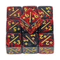 10pcs/set Six Sided Dice Set D6 Counters +1/+1 and -1/-1 Set for Math Teaching ,Kid Arithmetic Toys, Card Game Accessories