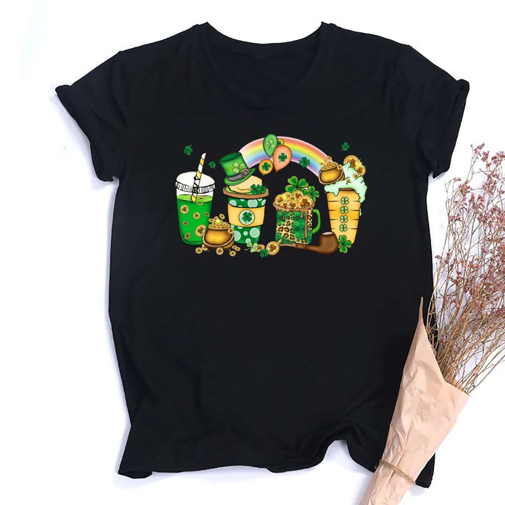 St. Patrick's Coffee Shirt Lucky Coffee Shirt St Patricks Day