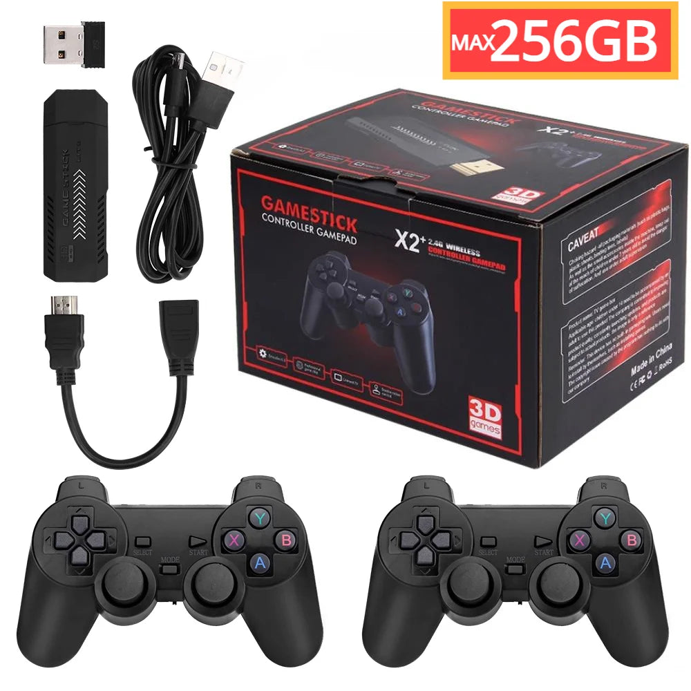 256G 58,000 Games GD10 Plus Game Stick 4K HD Video Game Console