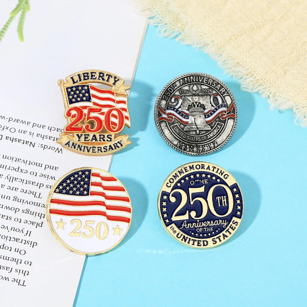 4 Styles USA Liberty 250 Years Anniversary
