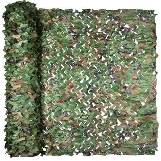 Camouflage Netting, Hunting Blind Camo Net, Sunshade Fence Nets, Lightweight, Bulk Roll, Mesh,Army Party Decorations,