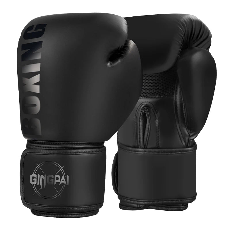 6/8/10/12oz Boxing Gloves Professional Adult Sanda Muay