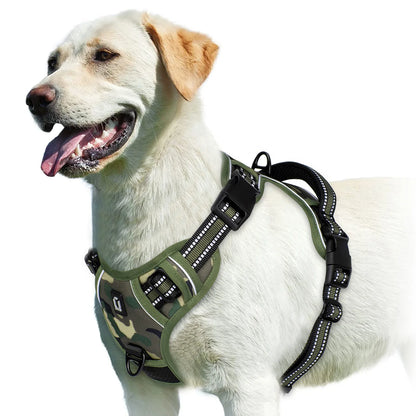 No Pull Dog Harness, Adjustable Soft Padded