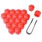20Pcs Car Wheel Nut Caps Anti-Rust Auto Hub Screw Protection