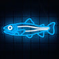 Fish Neon Sign, Wall Business Decor, Usb Powered,