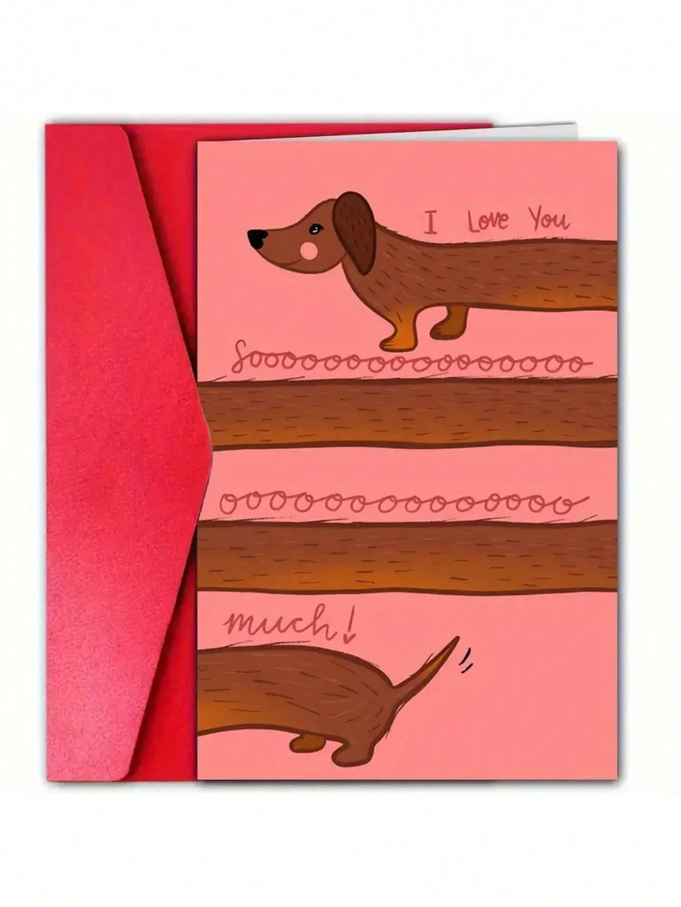 Valentine's Day Greeting Card with Envelope,