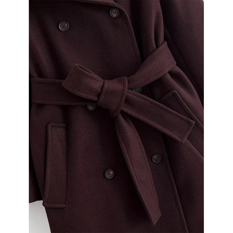 Woolen Coats Women's Winter 2025 New Winter Jackets