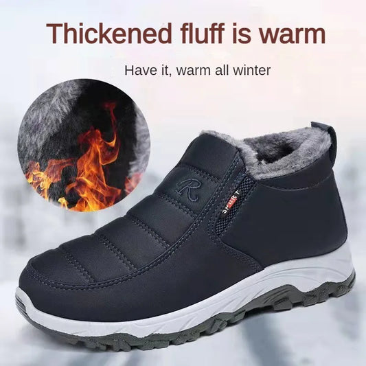 Men's Shoes Autumn Winter Casual Cotton Warm Wear Resistant